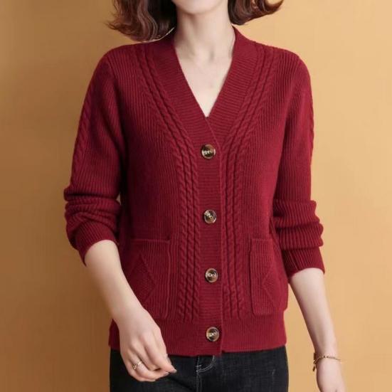 Dolly – V-Neck Cardigan Sweater