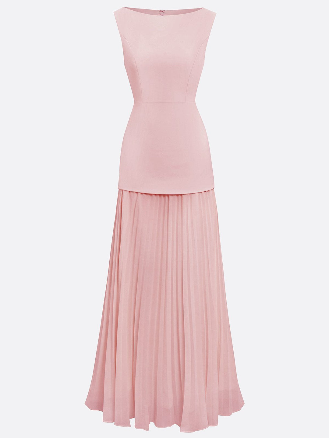 Micaela | Sleeveless Pleated Maxi