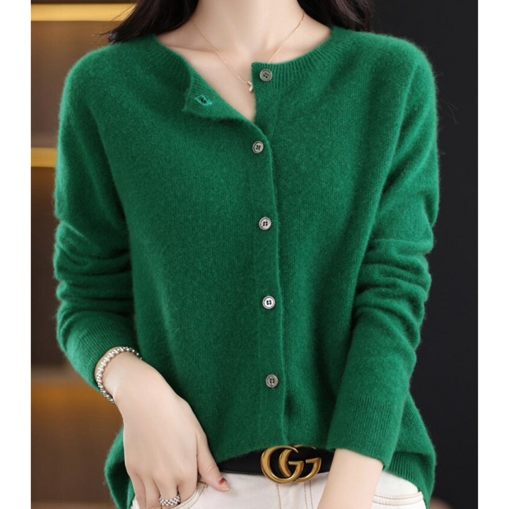 Daphne | Elegant O-Neck Cardigan