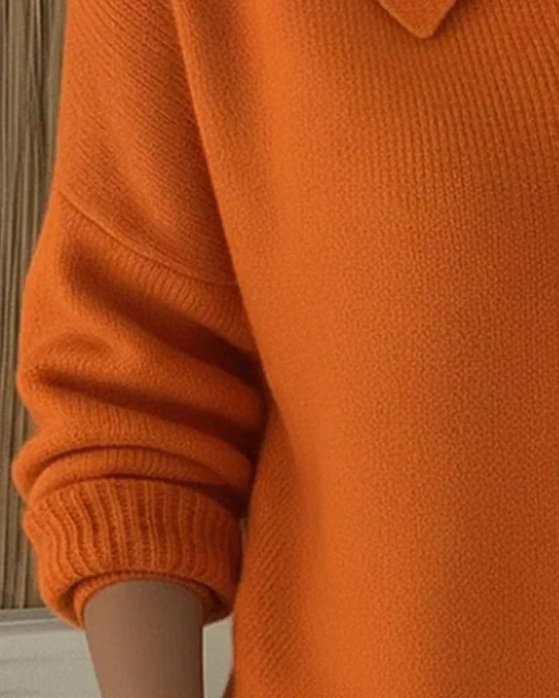 Vera | Cardigan with Shirt Collar