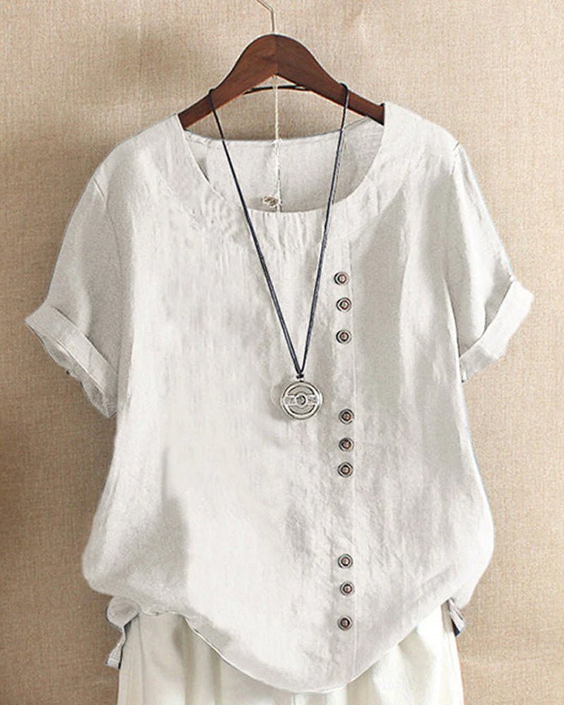 Miranda – High-Low Hem Relaxed Summer Tee