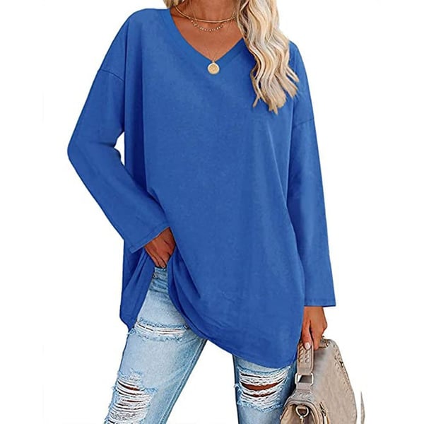 Lana – Long Sleeve V-Neck Top
