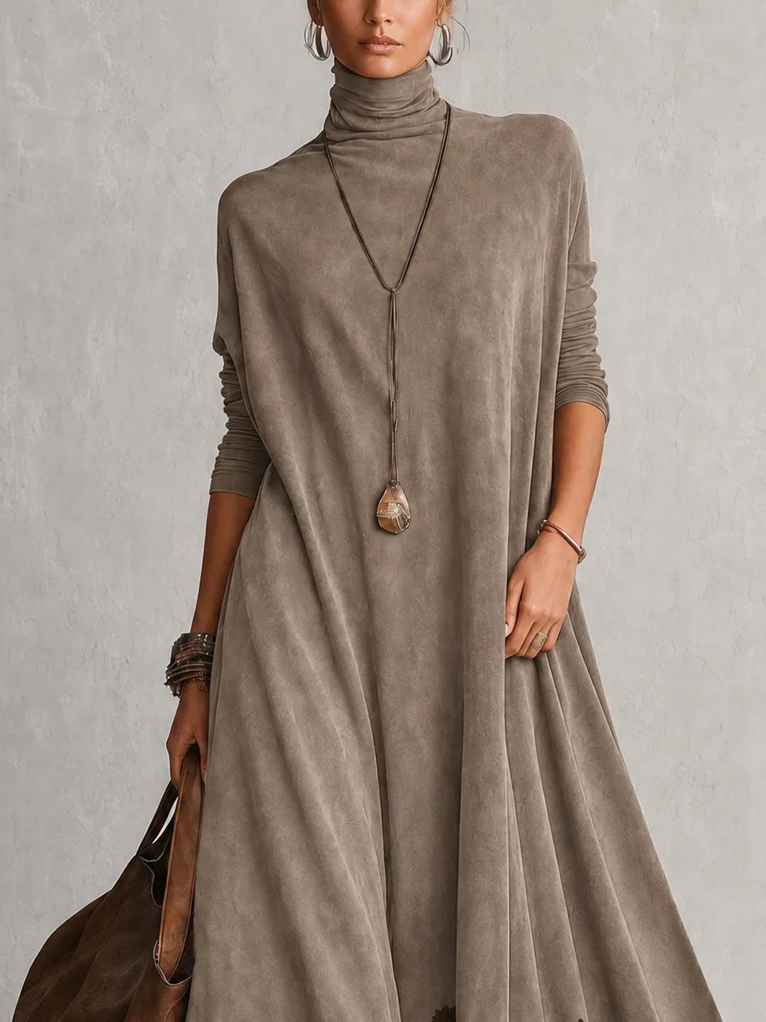 Brunella | Lace Hem Maxi Dress
