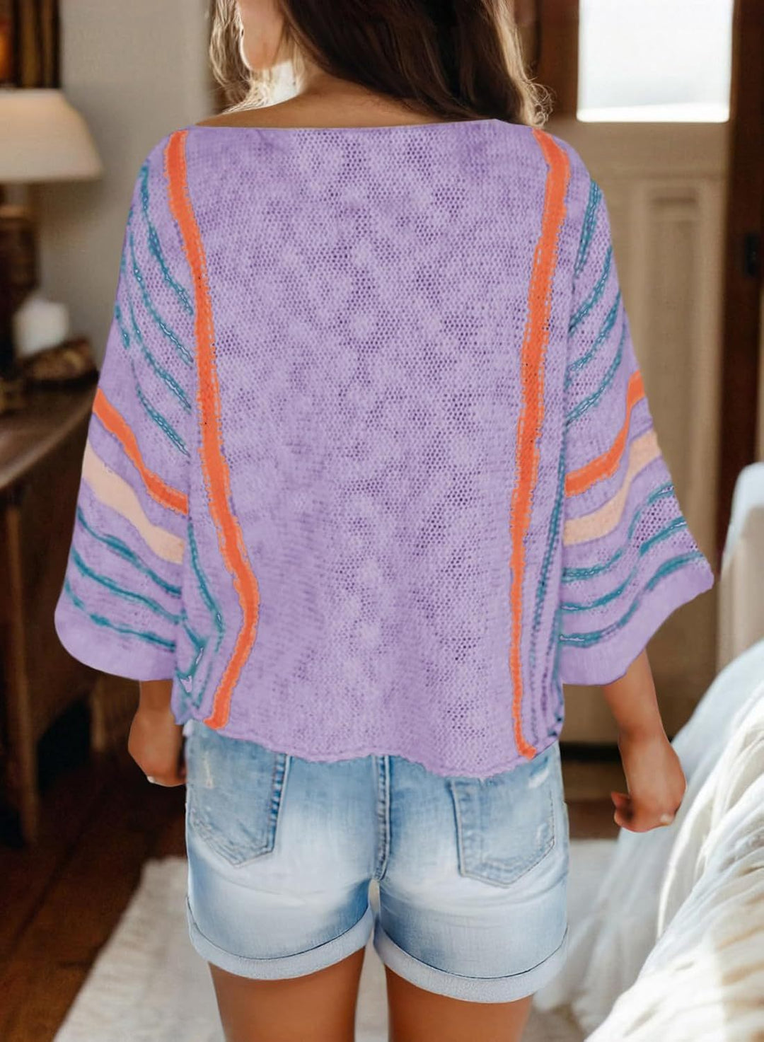 Camila – Boho Knit Sweater with Relaxed Flowy Fit