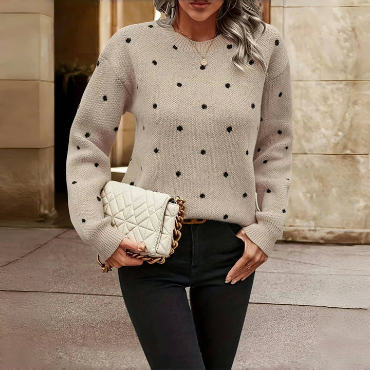 Angelique | Polka Dot Sweater