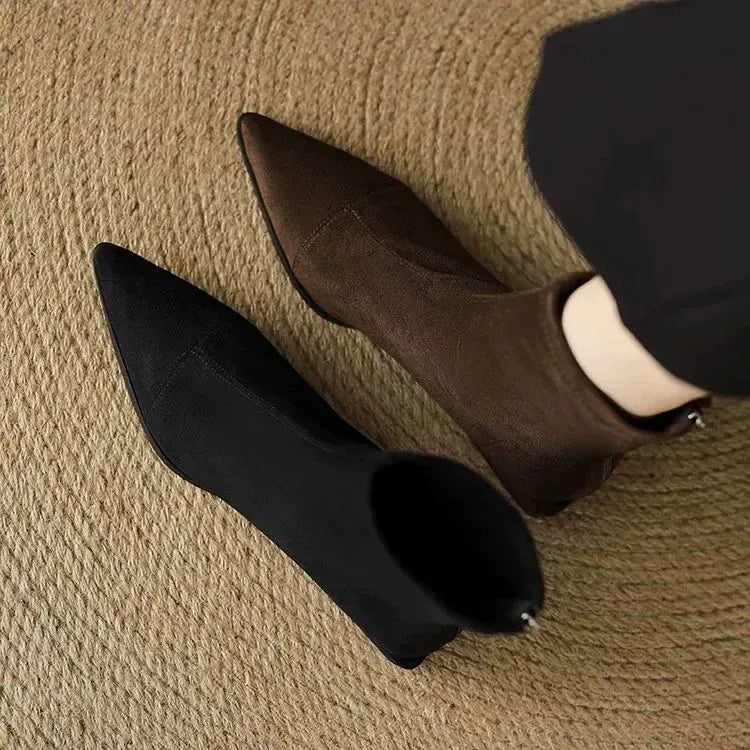 Malinda | Pointed-Toe Ankle Boots