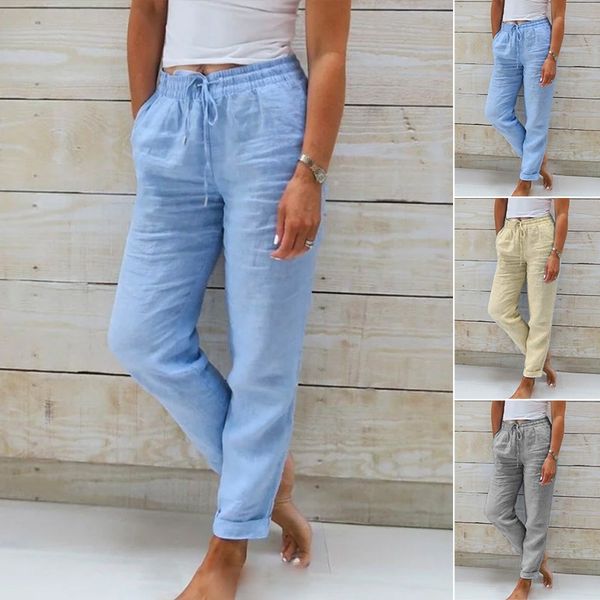 Selena – Tapered Joggers with Drawstring Waist