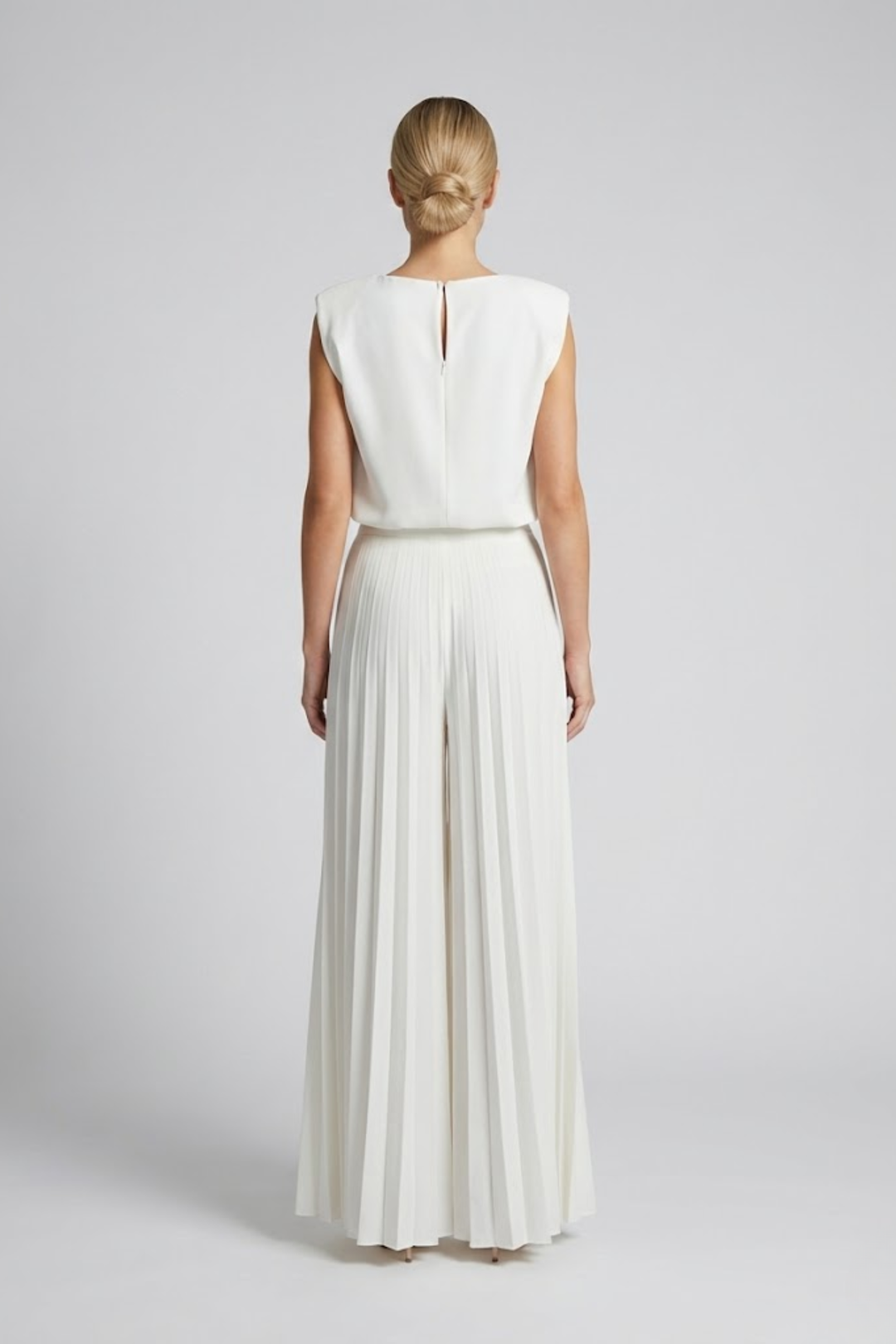 Pearl | Pleated Wide-Leg Jumpsuit