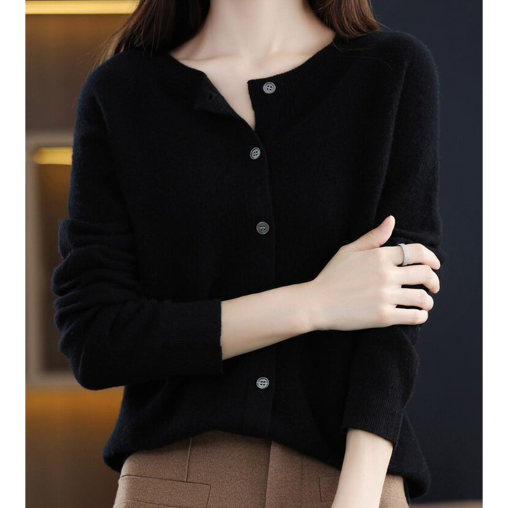 Daphne | Elegant O-Neck Cardigan