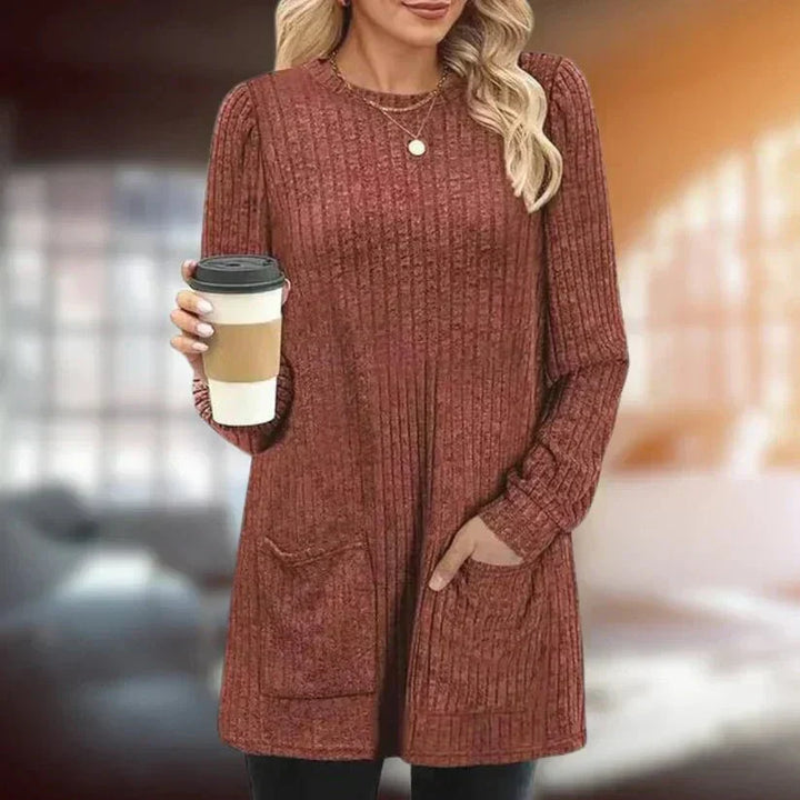 Sue – Longline Relaxed-Fit Sweater