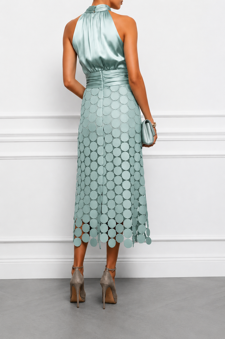 Celine™ Elegent Special Occasion Midi Dress