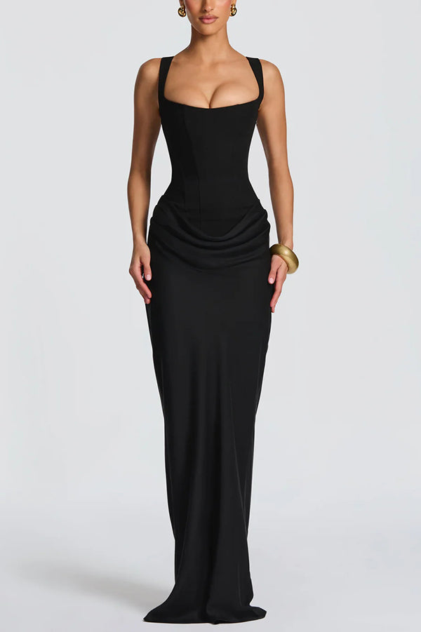 Eleanor | Maxi Dress with Square Neck