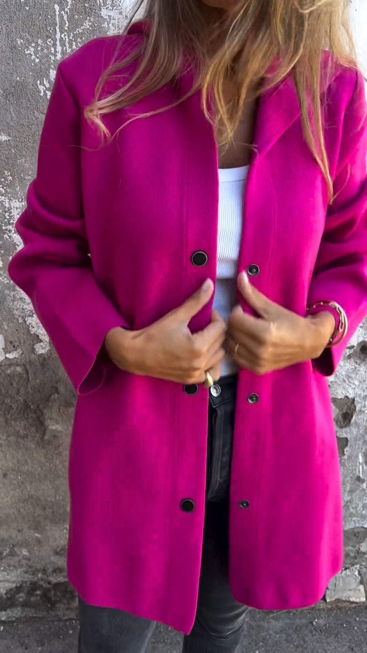 Mich – Buttoned Hooded Jacket