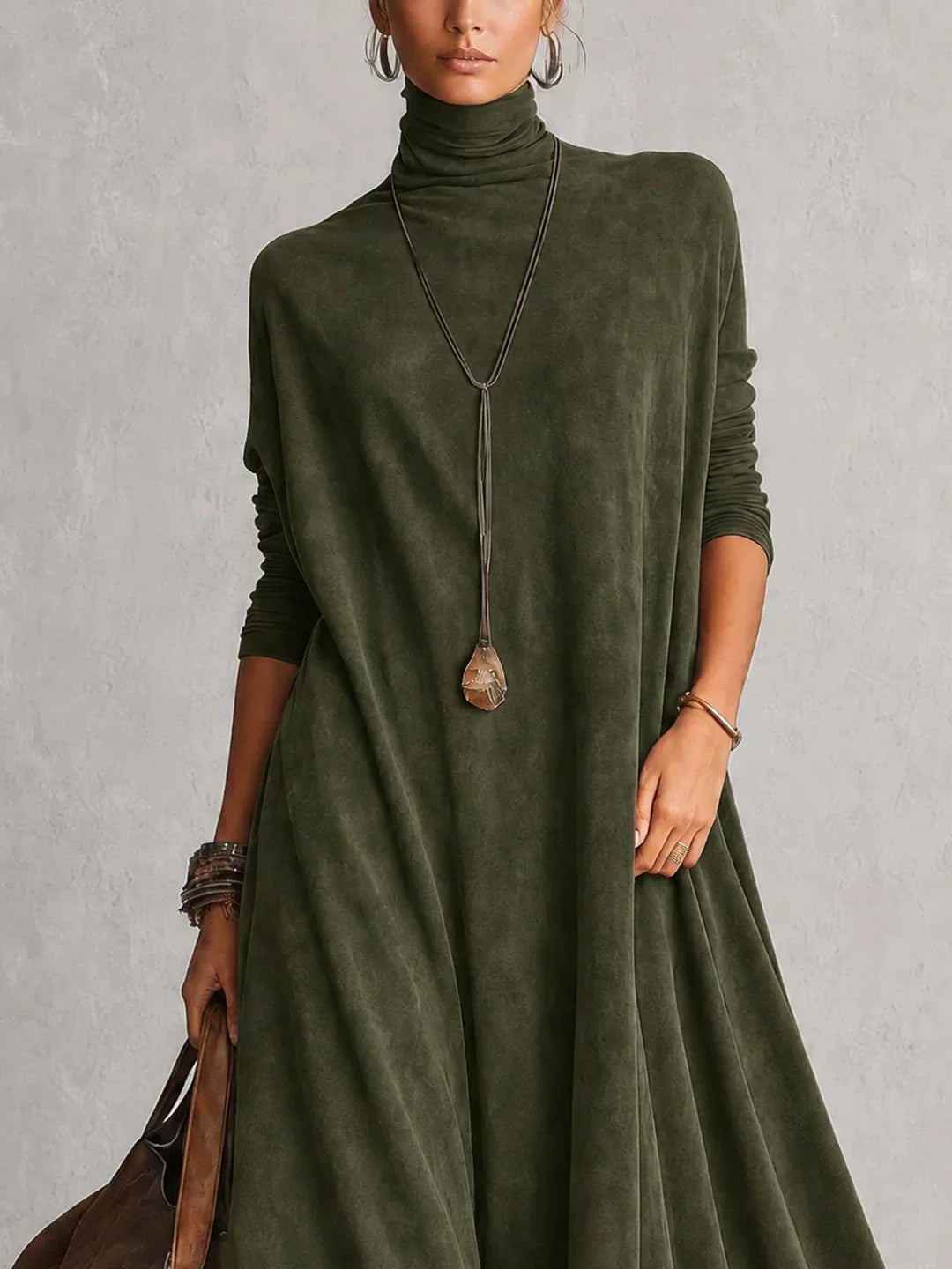 Brunella | Lace Hem Maxi Dress