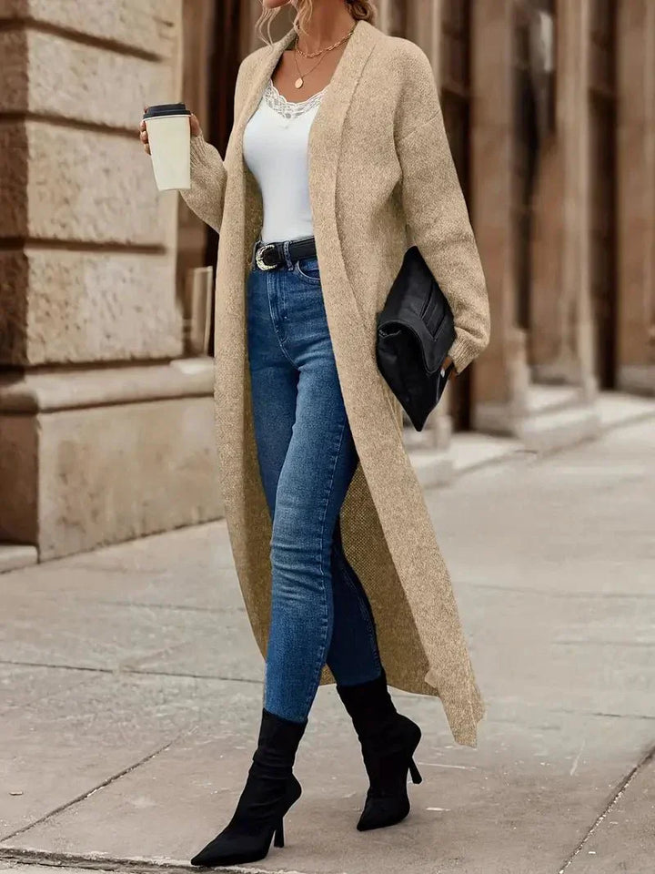 Sab – Open-Front Longline Cardigan