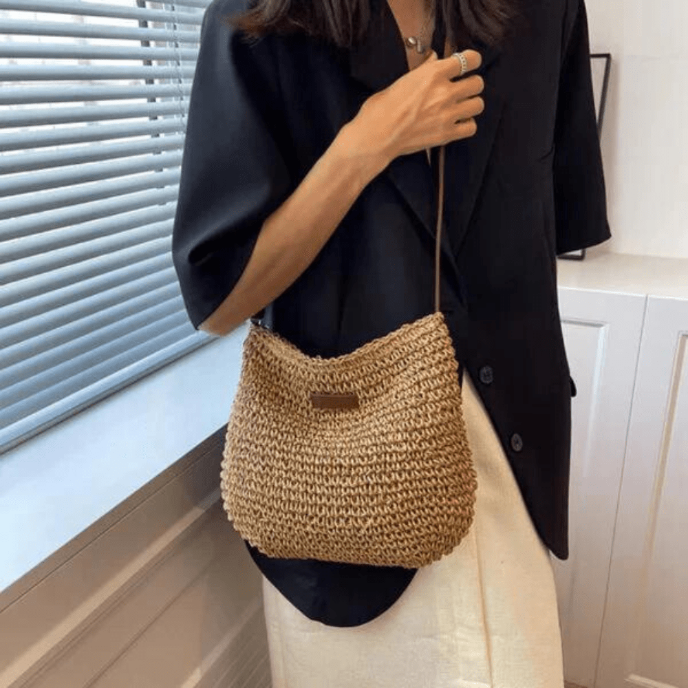 Coralyn – Woven Crossbody Bag