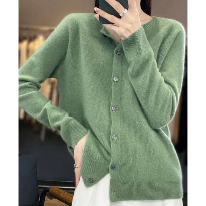 Daphne | Elegant O-Neck Cardigan