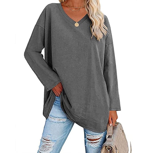 Lana – Long Sleeve V-Neck Top