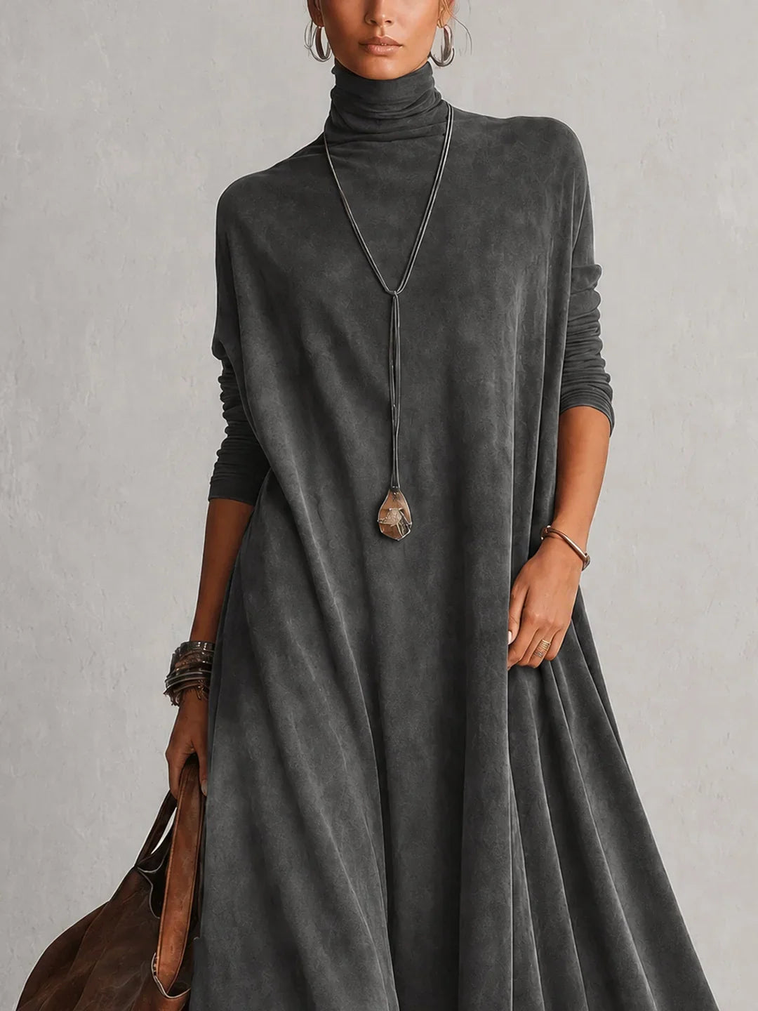 Brunella | Lace Hem Maxi Dress