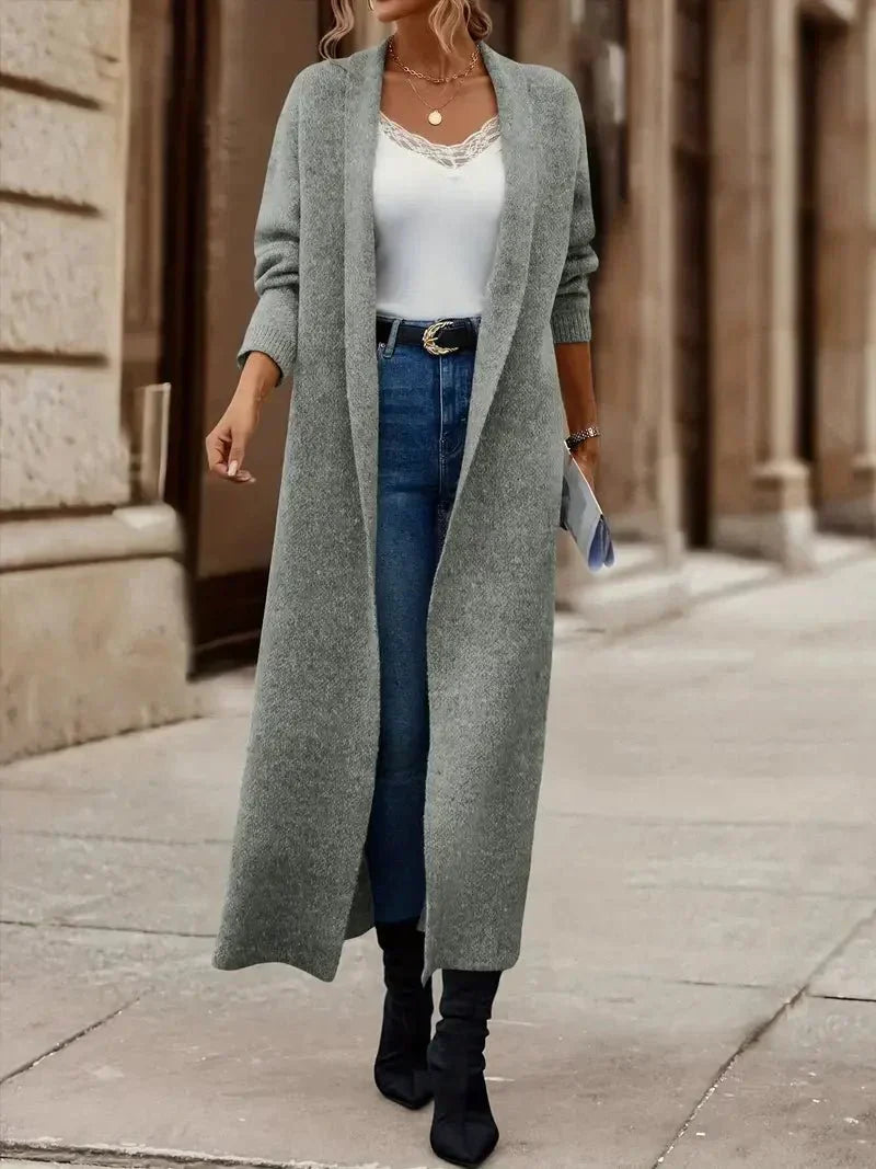 Sab – Open-Front Longline Cardigan