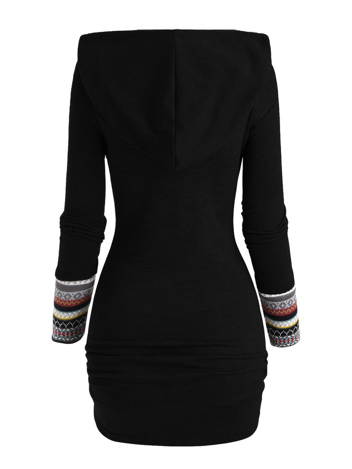Marsha | Hooded Knit Dress