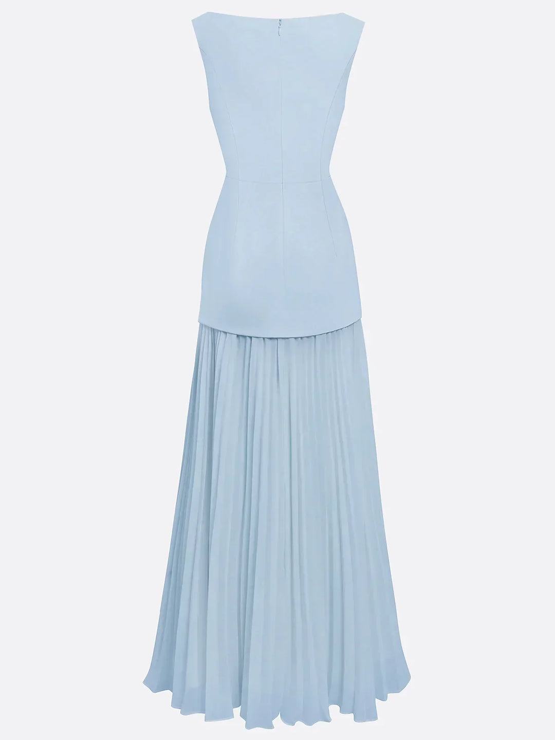 Micaela | Sleeveless Pleated Maxi