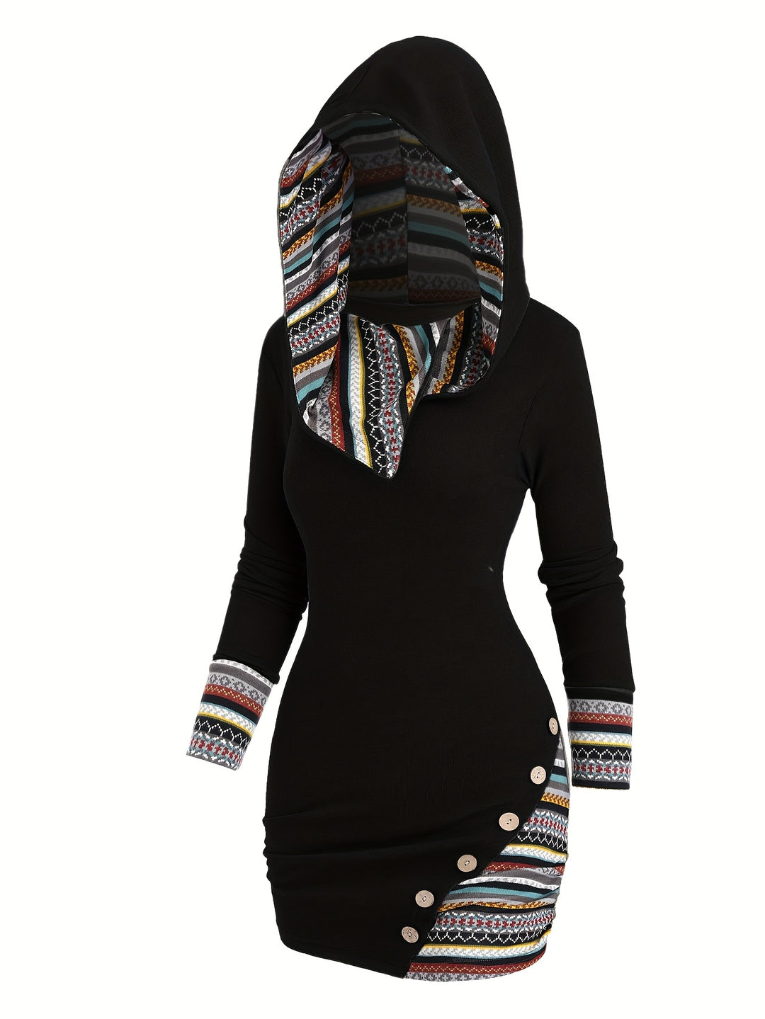 Marsha | Hooded Knit Dress