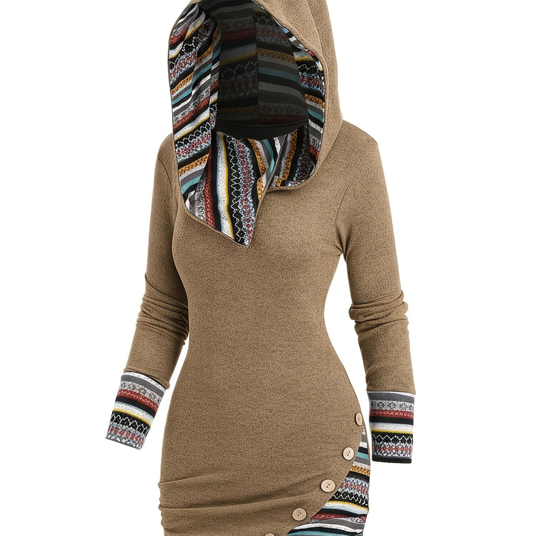 Marsha | Hooded Knit Dress