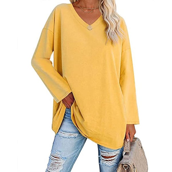 Lana – Long Sleeve V-Neck Top