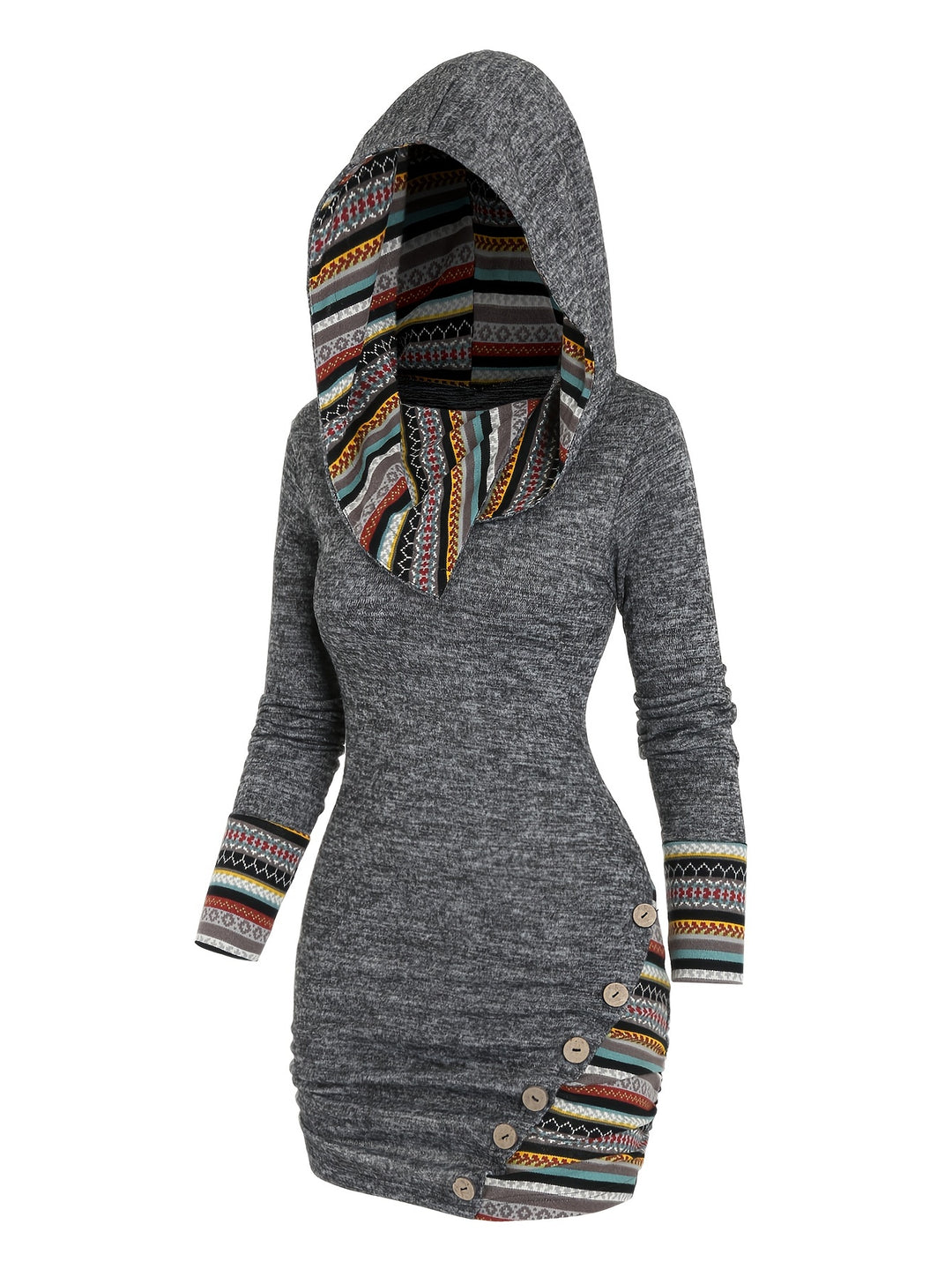 Marsha | Hooded Knit Dress