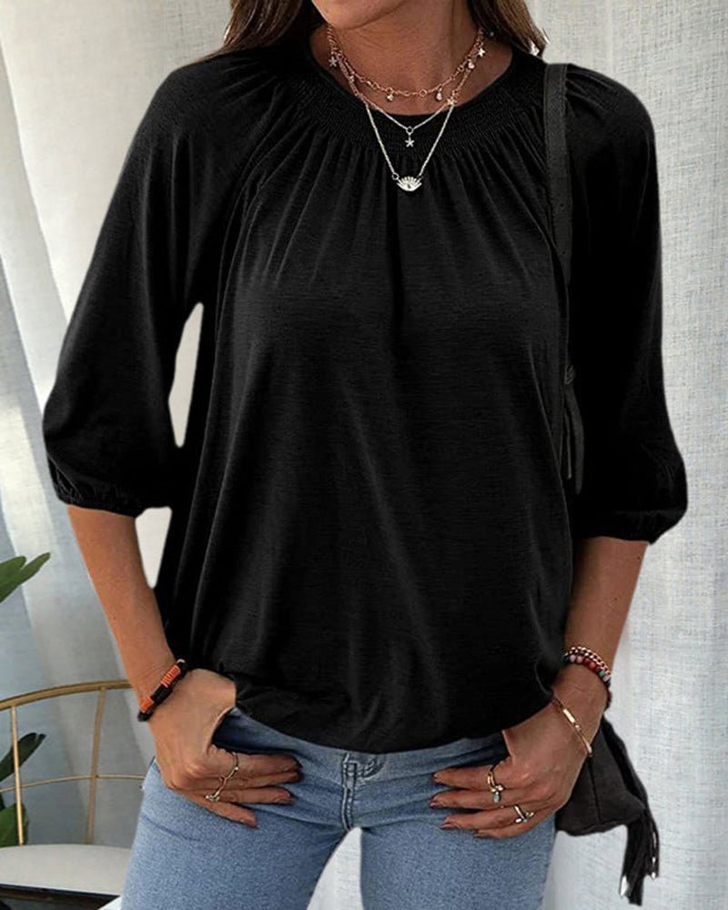 Lauren – 3/4 Sleeve Raglan Tee