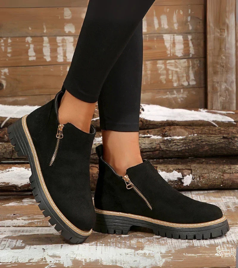 Rosina | Leopard Ankle Boots