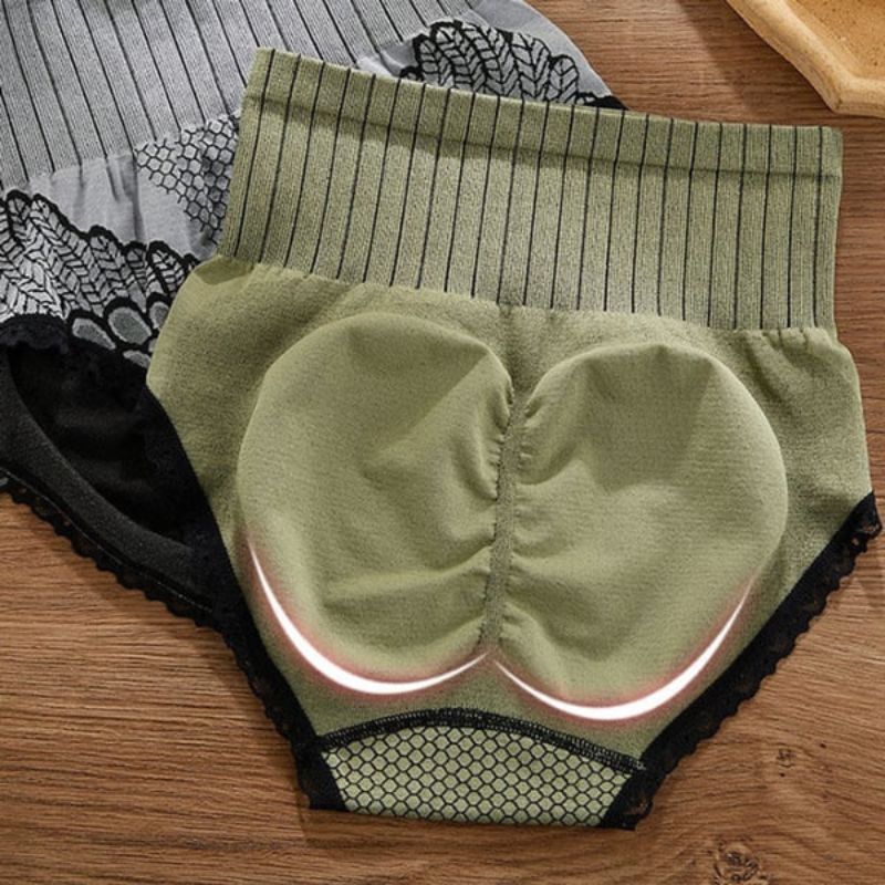Teresa – High-Waist Shapewear Panty with Floral Lace