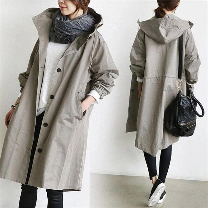 Marion | Hooded Trench Coat