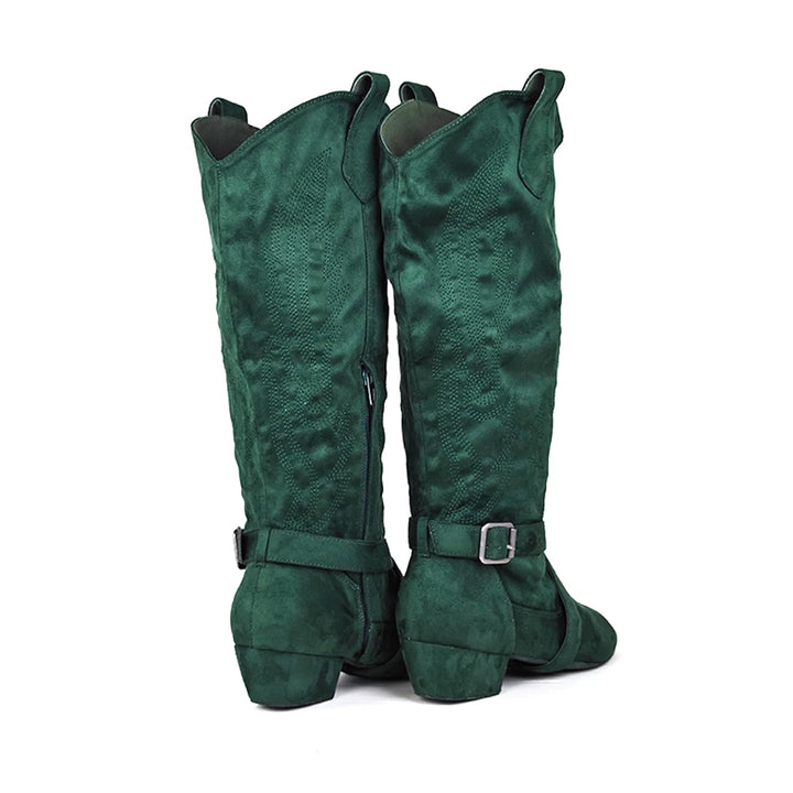 Selma | Low Heel Western Boots