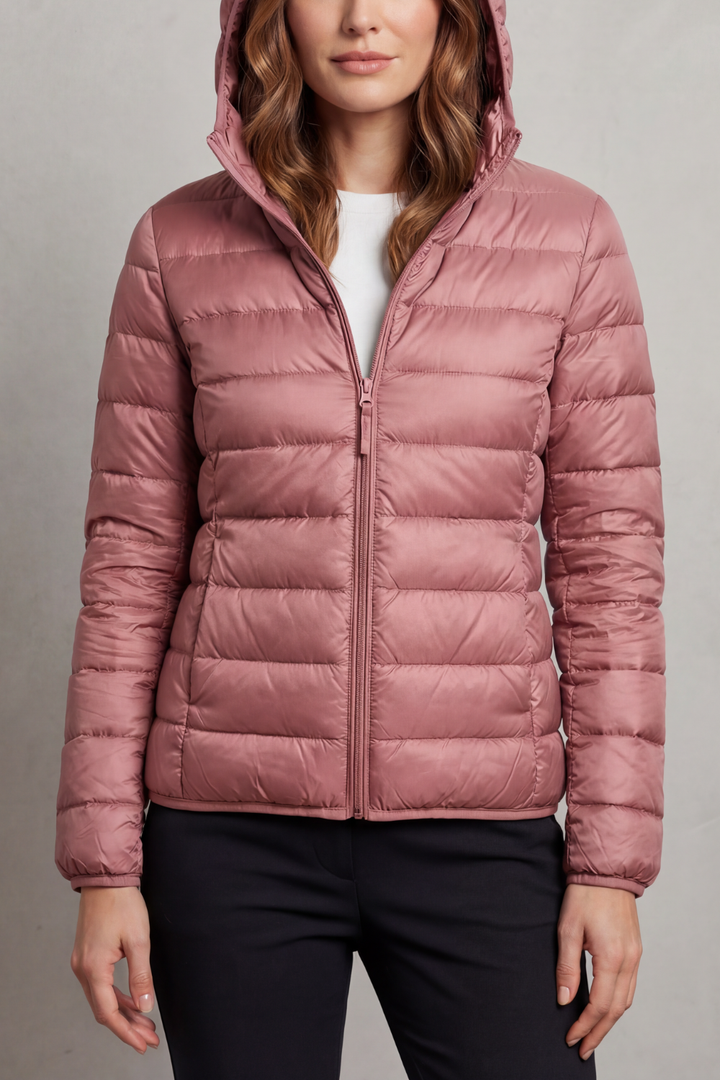 Brooke | Ultra light Packable Hooded Puffer Jacket