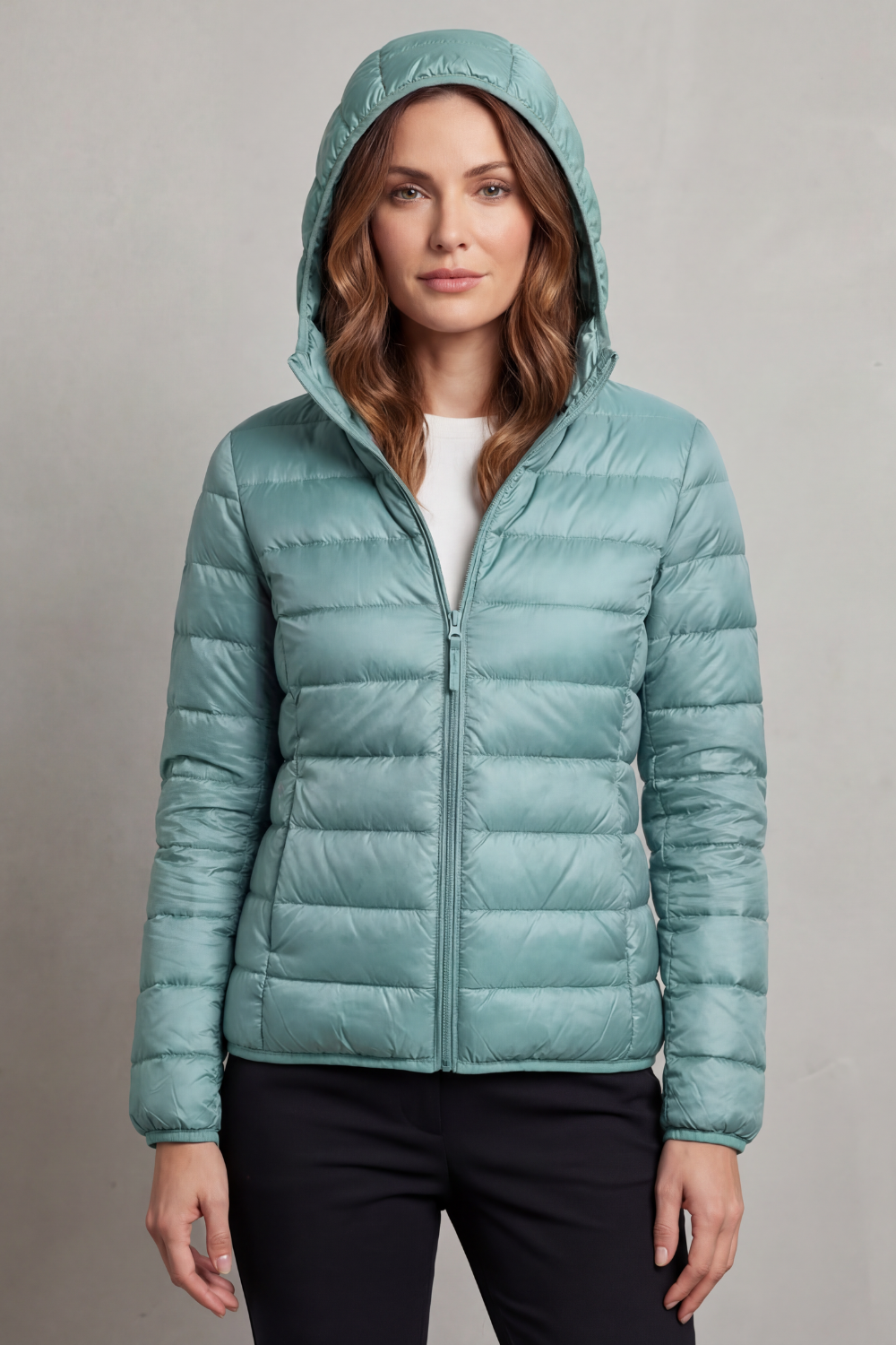 Brooke | Ultra light Packable Hooded Puffer Jacket