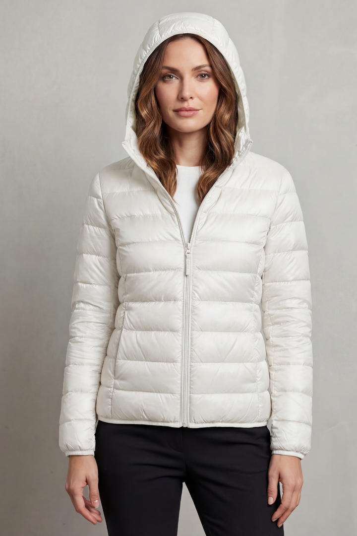 Brooke | Ultra light Packable Hooded Puffer Jacket