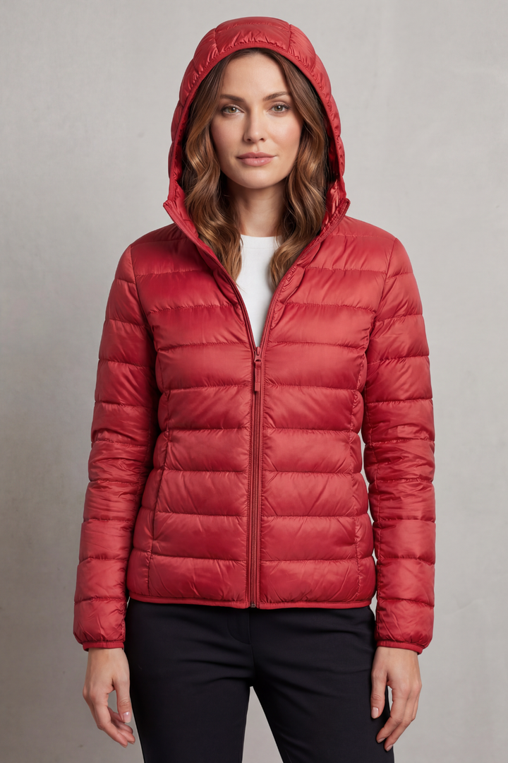 Brooke | Ultra light Packable Hooded Puffer Jacket