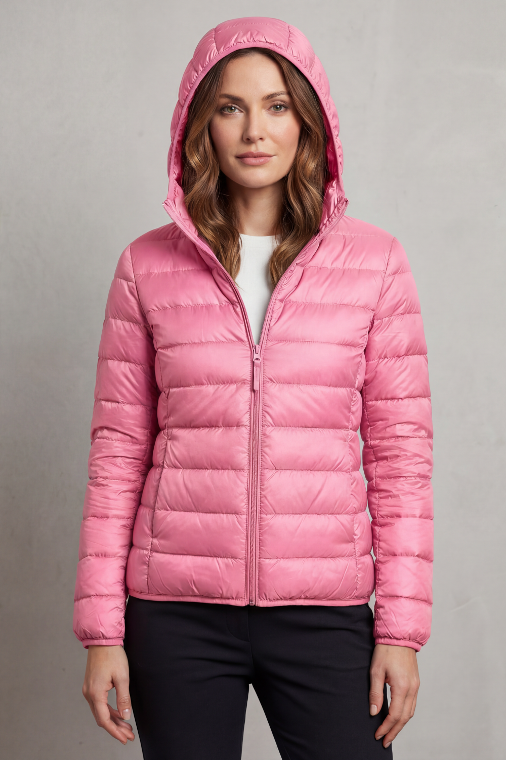Brooke | Ultra light Packable Hooded Puffer Jacket