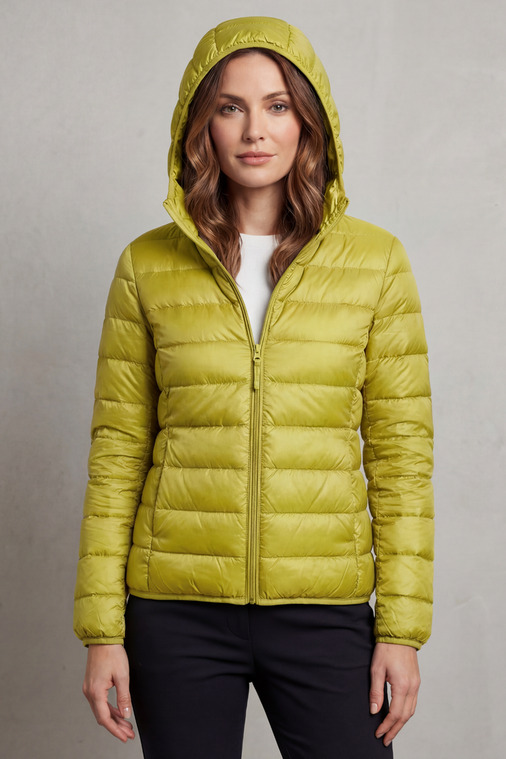 Brooke | Ultra light Packable Hooded Puffer Jacket