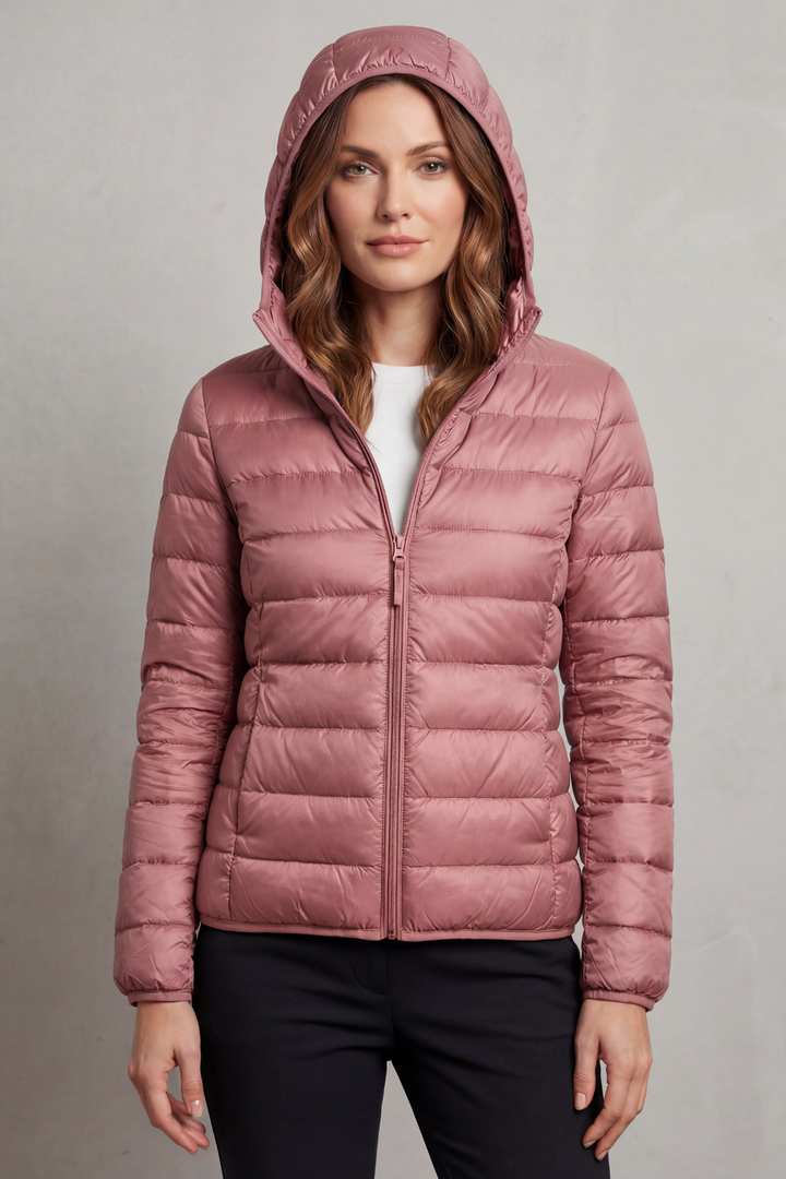Brooke | Ultra light Packable Hooded Puffer Jacket