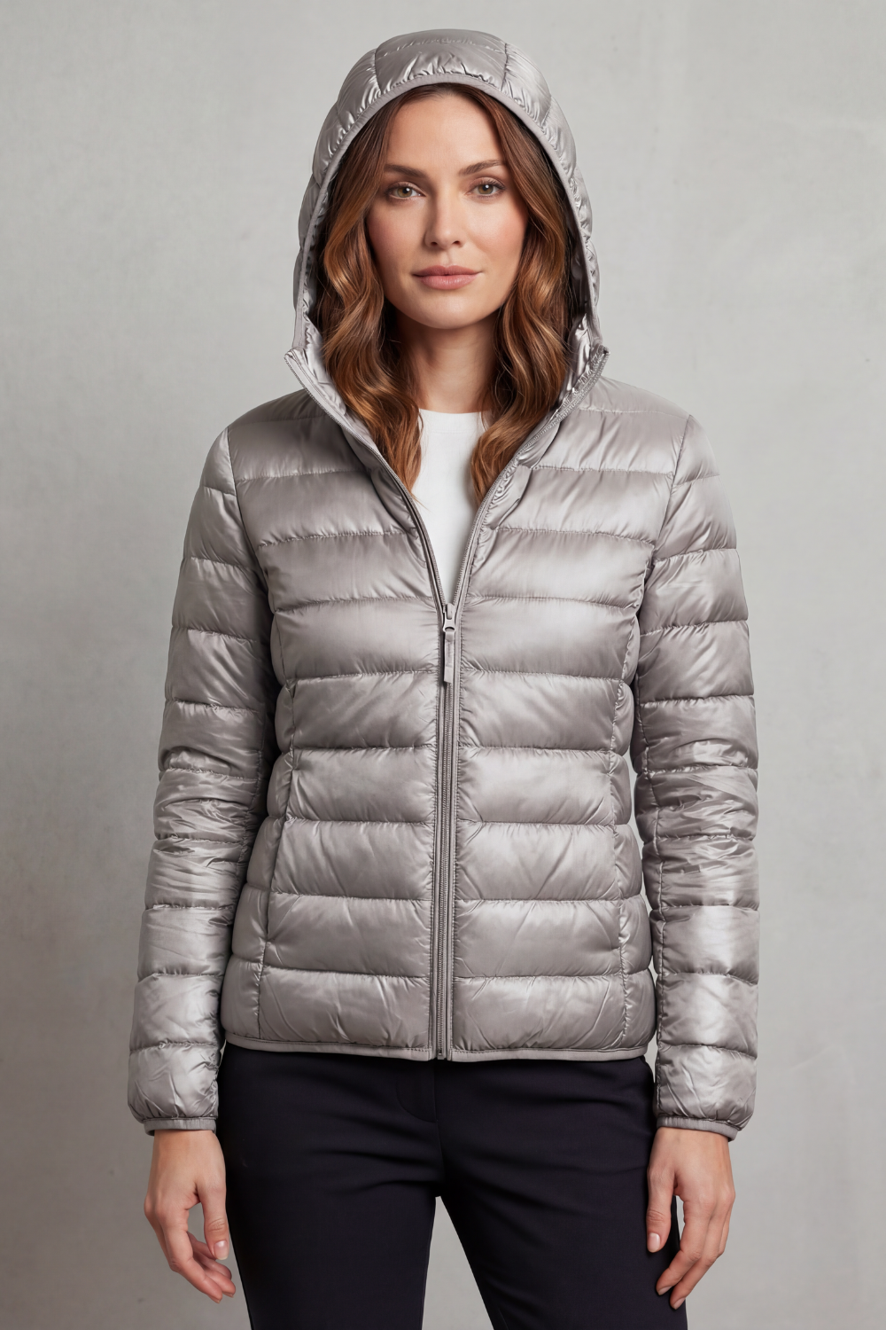 Brooke | Ultra light Packable Hooded Puffer Jacket