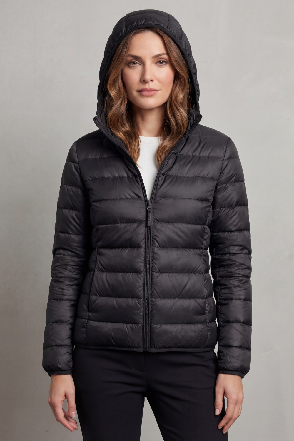Brooke | Ultra light Packable Hooded Puffer Jacket