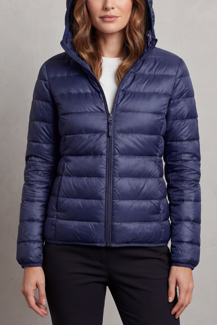 Brooke | Ultra light Packable Hooded Puffer Jacket