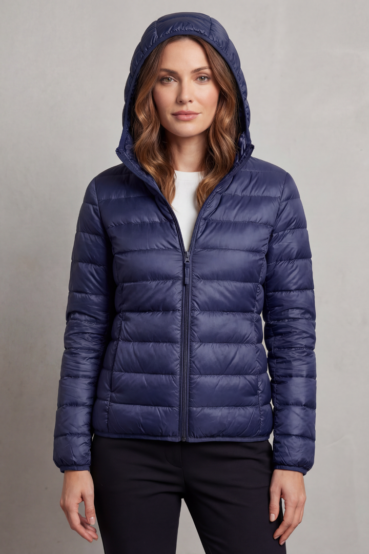 Brooke | Ultra light Packable Hooded Puffer Jacket