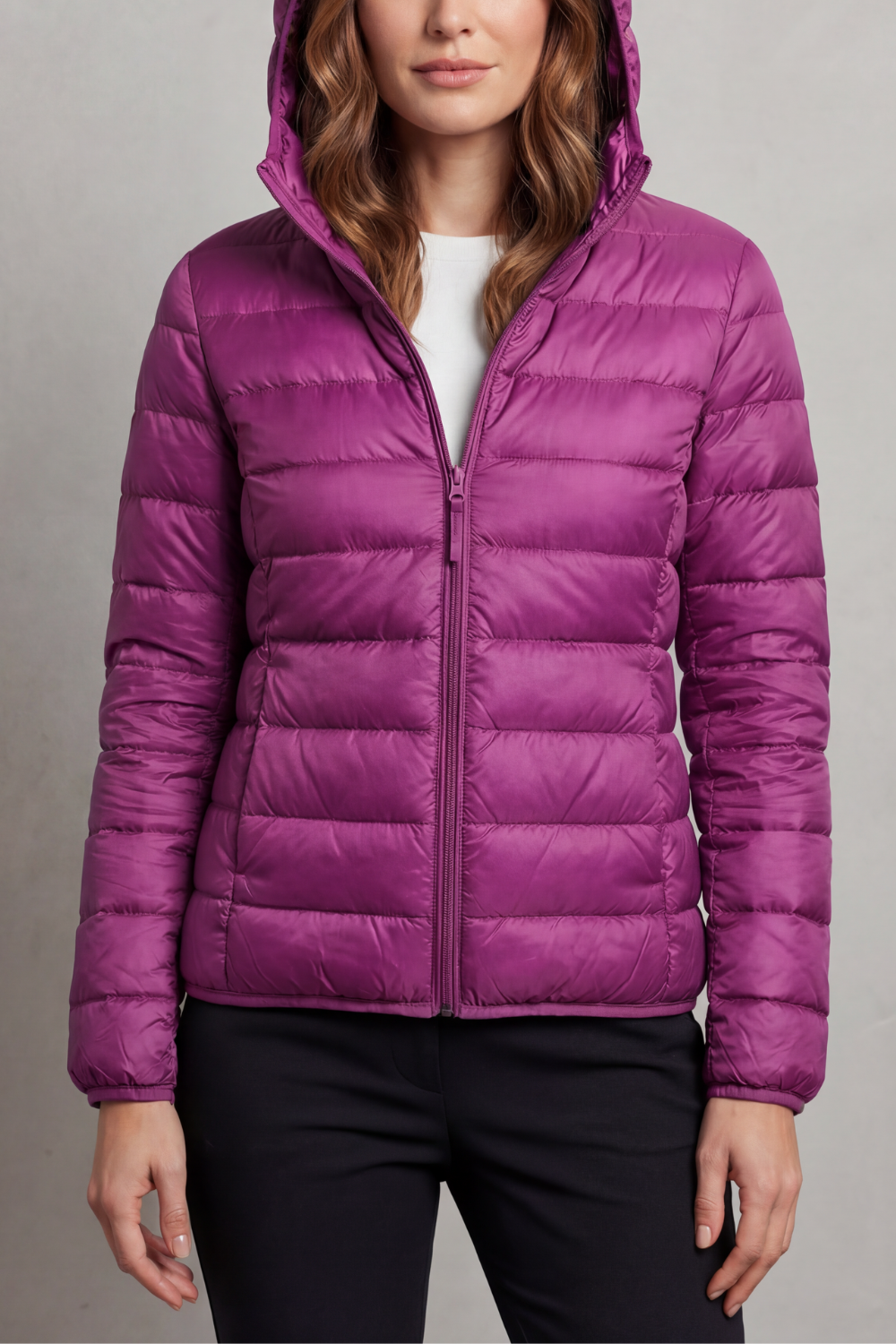 Brooke | Ultra light Packable Hooded Puffer Jacket