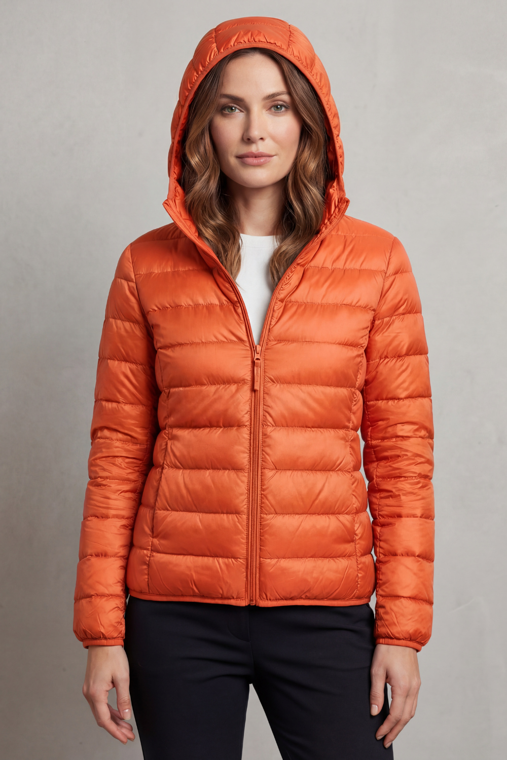 Brooke | Ultra light Packable Hooded Puffer Jacket