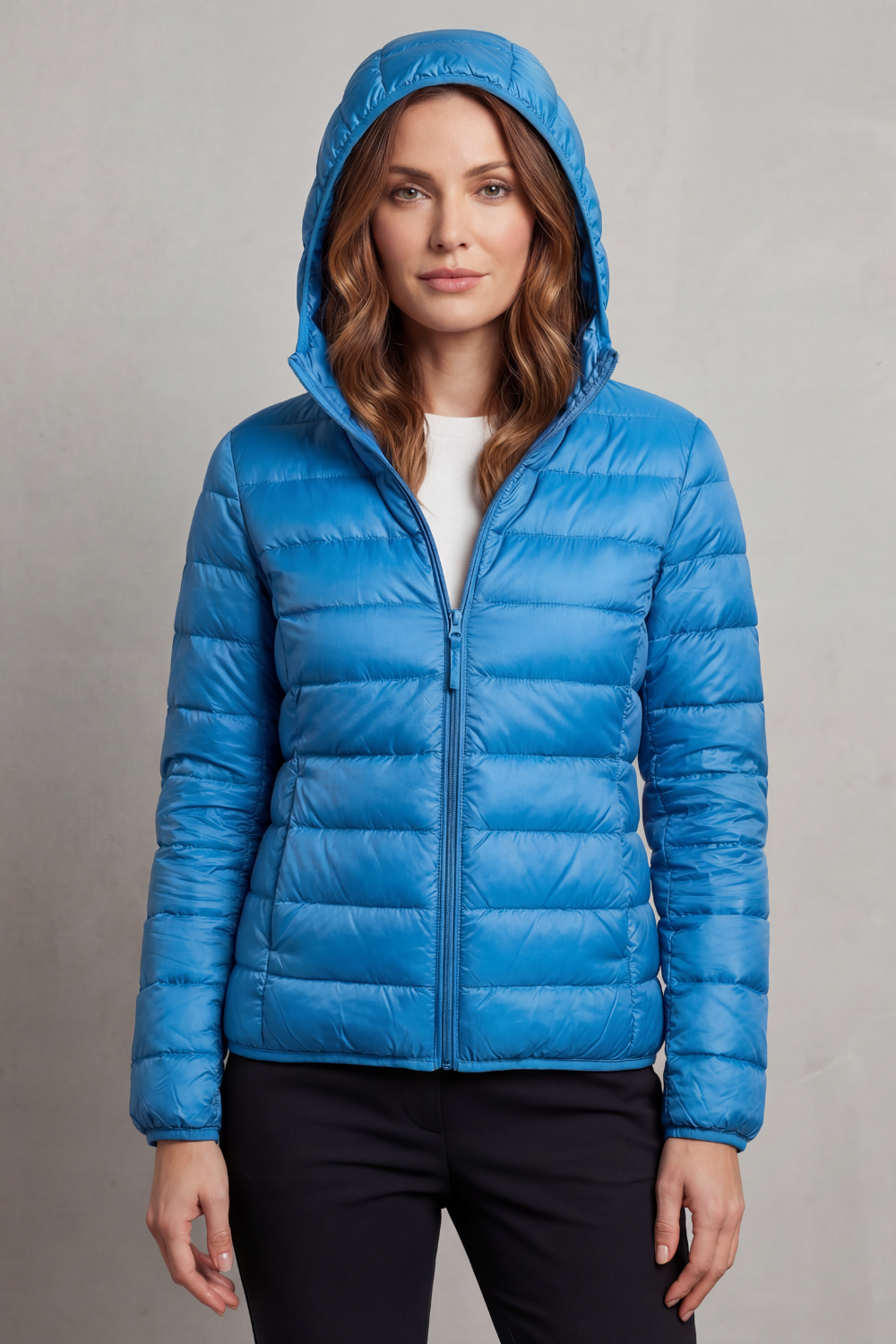 Brooke | Ultra light Packable Hooded Puffer Jacket