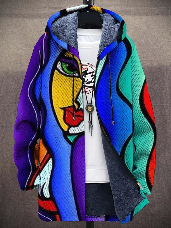 Cora | Artistic Hooded Cardigan